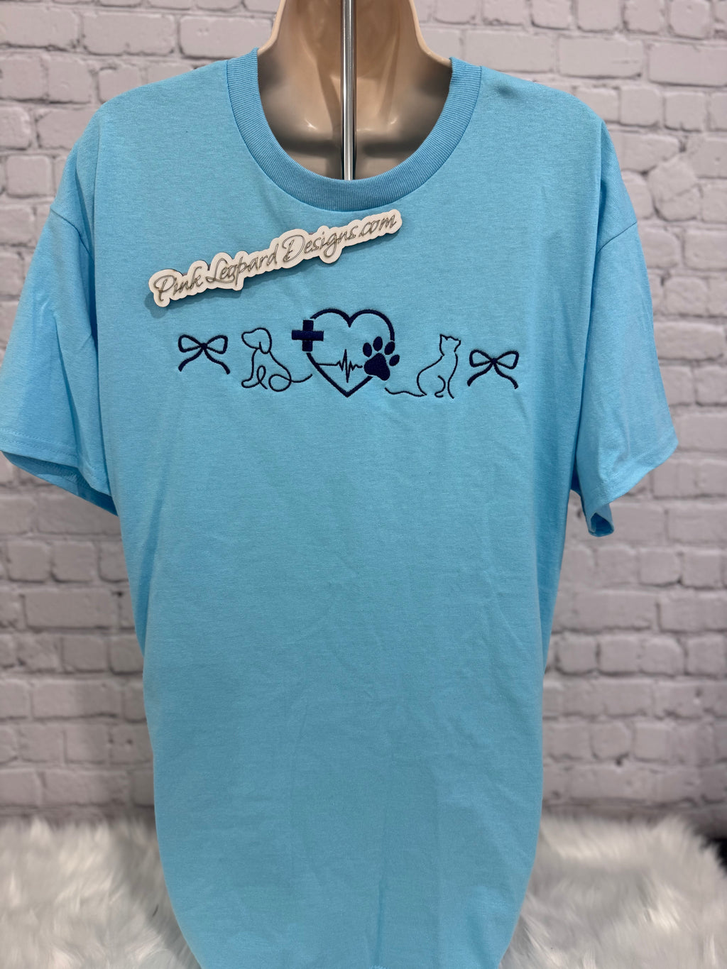 Animal Care Tshirt-Embroidered