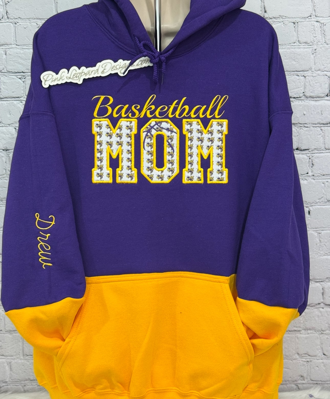 Greenville Jackets Basketball MOM Sweatshirt-Embroidered