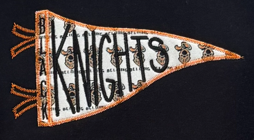 Belding Knights Banner Sweatshirt-Embroidered