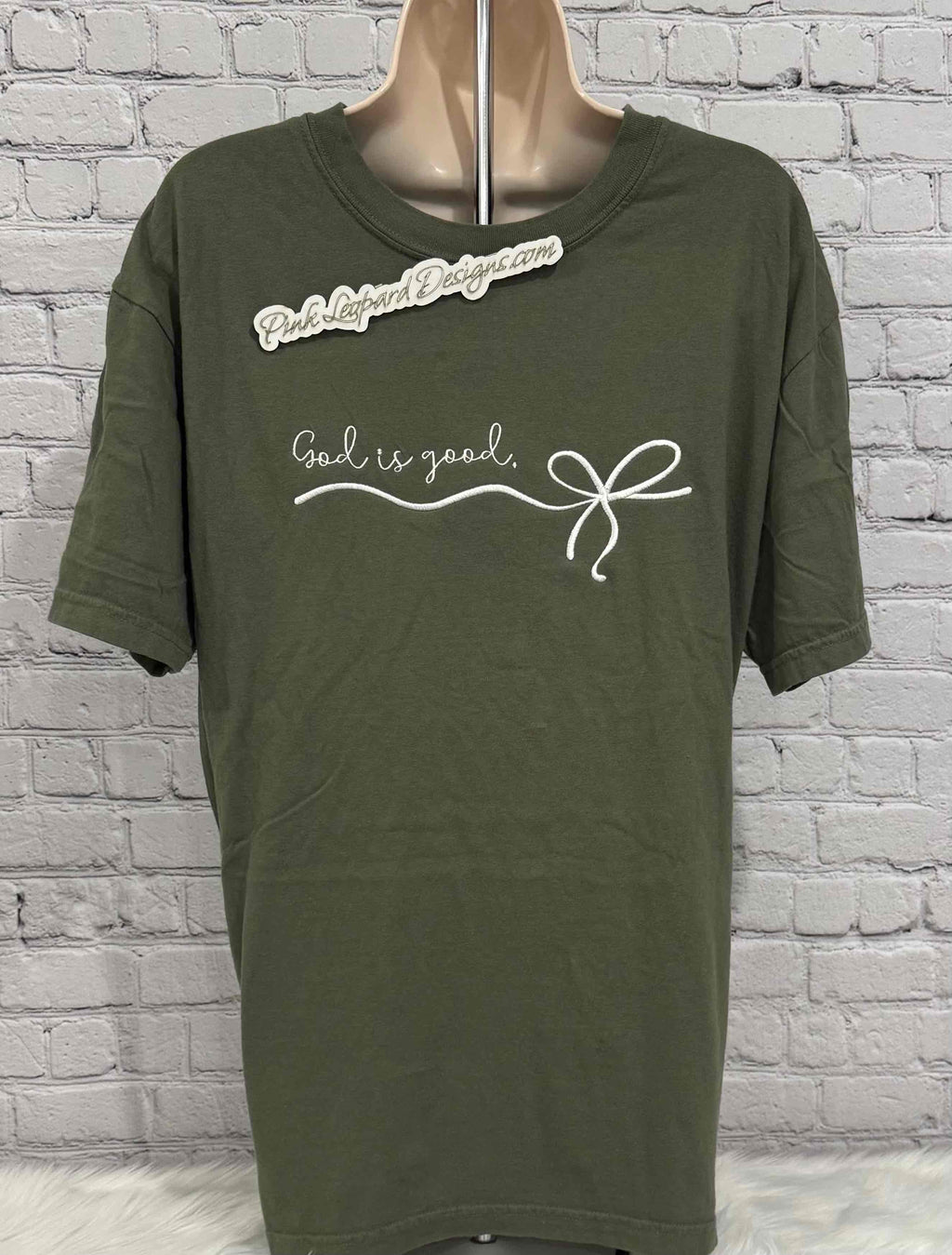 God Is Good Tshirt-Embroidered