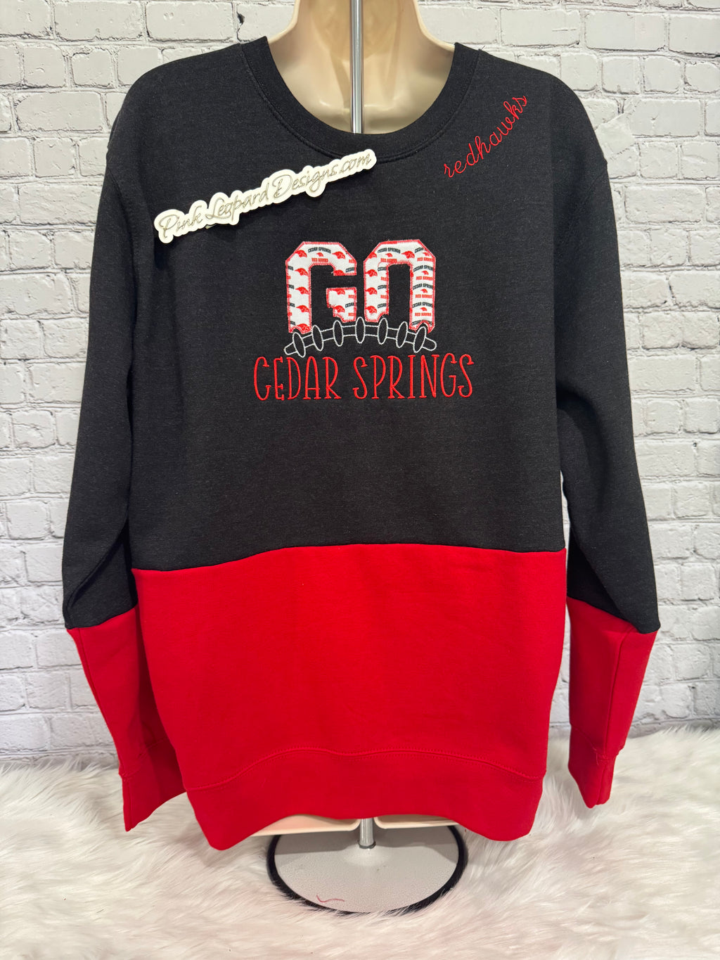 Cedar Springs GO sweatshirt-Embroidered