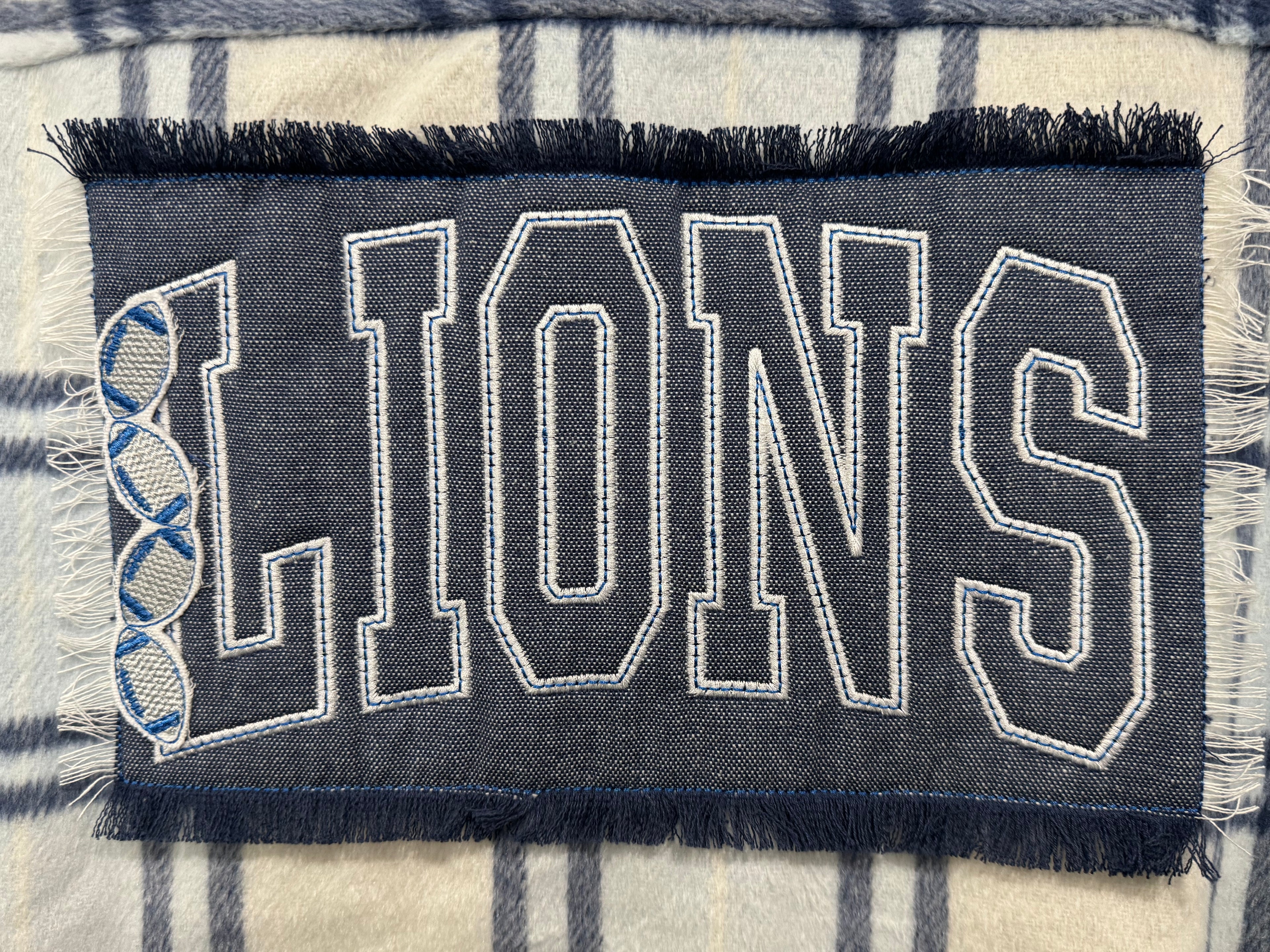 Lions Womens Shacket-Embroidered