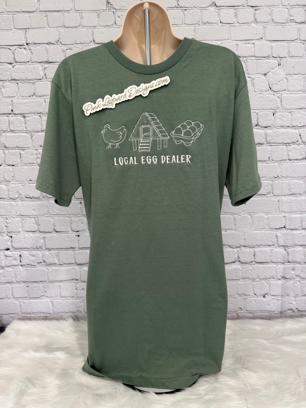 Local Egg Dealer Tshirt-Embroidered