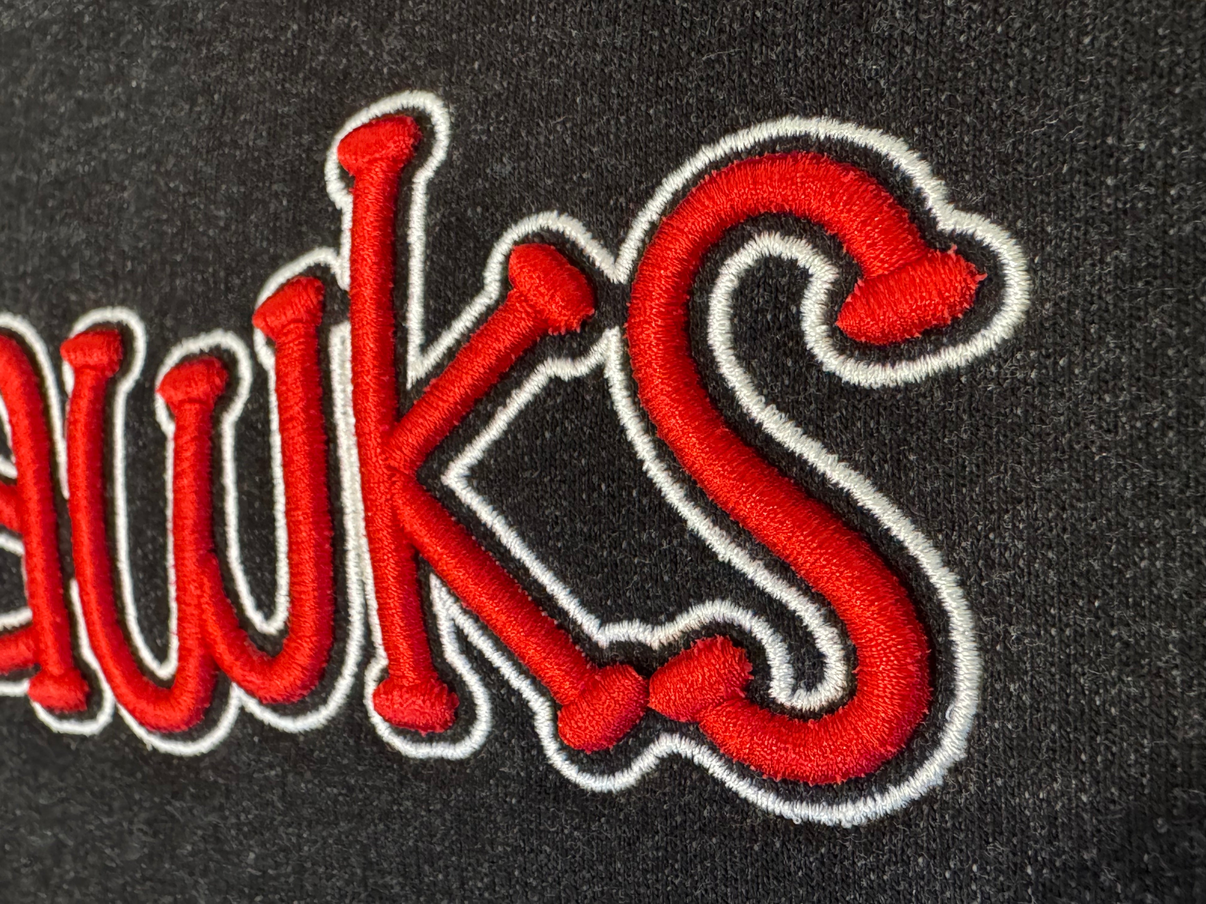 Cedar Springs Red Hawks Puff Lettering-Embroidered