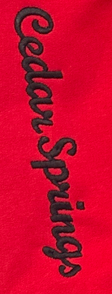 Cedar Springs Red Hawks sports MOM Sweatshirt-Embroidered