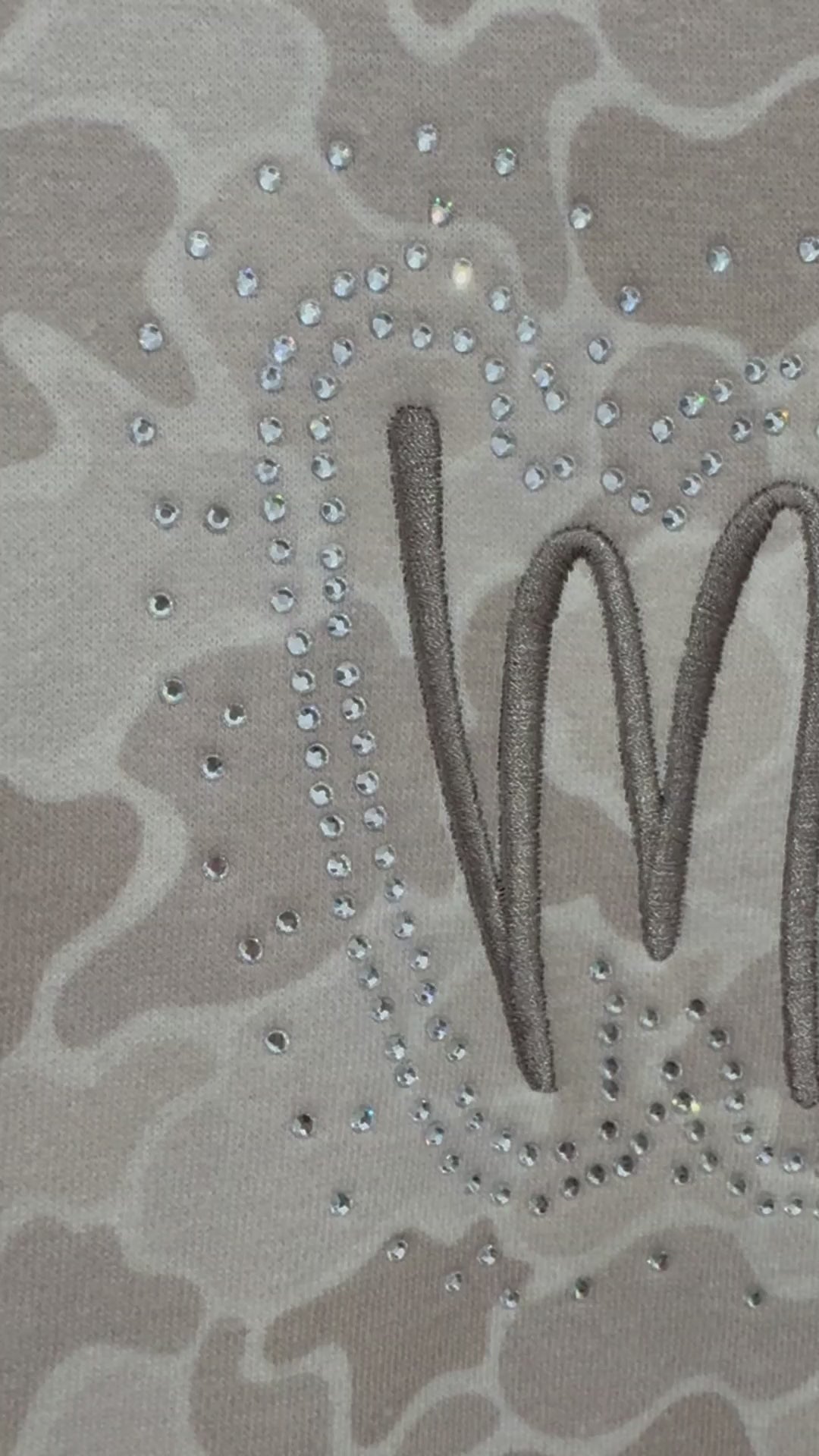 Mama Bling Crewneck Sweatshirt-Embroidered