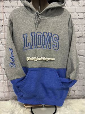 Lions 2 color Hooded-