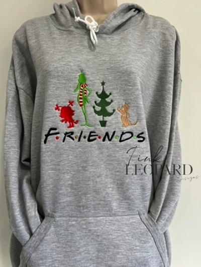 Friends Green guy Embroidered 50/50 Sweatshirt-