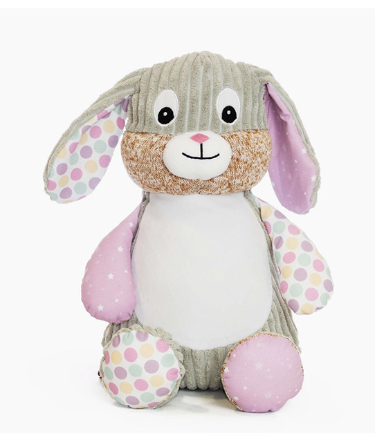 Pink Sensory Bunny Cubbie-